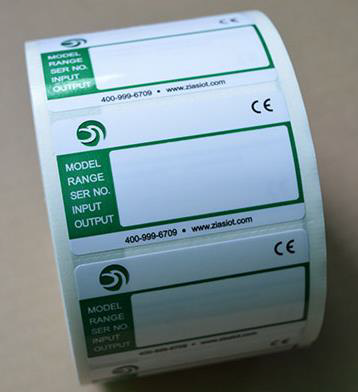 PVC印刷标签 防水，防油，撕不破，耐高温